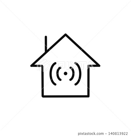 智慧家庭 Wi-Fi 圖標 智慧家庭 Wi-Fi 圖標 140813922