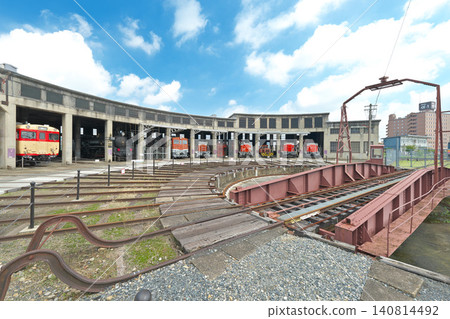 【津山學習鐵道館】岡山縣津山市大谷 【津山學習鐵道館】岡山縣津山市大谷 140814492