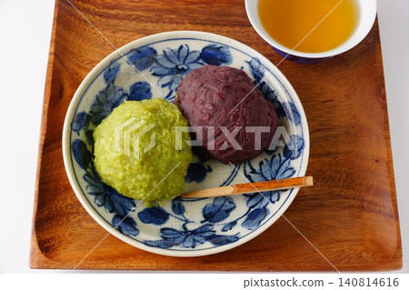 紅豆沙和毛豆年糕 紅豆沙和毛豆年糕 140814616