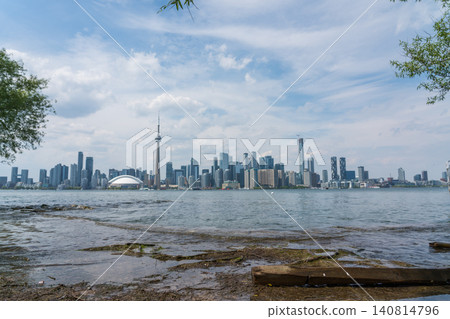 Toronto cityscape as seen from Toronto Island 140814796