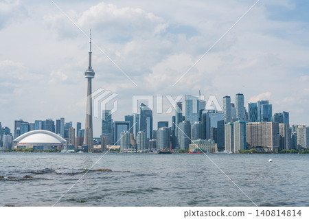 Toronto cityscape as seen from Toronto Island 140814814
