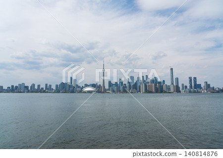 Toronto cityscape as seen from Toronto Island 140814876