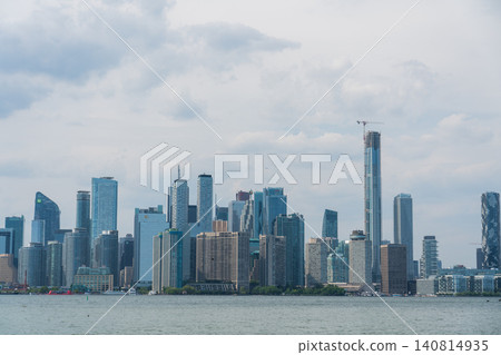 Toronto cityscape as seen from Toronto Island 140814935