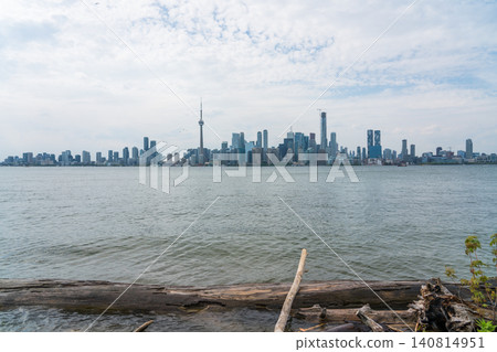 Toronto cityscape as seen from Toronto Island 140814951