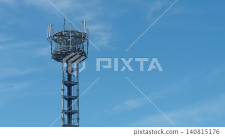 Communication image: Platinum band (Radio tower: base station) Communication image: Platinum band (Radio tower: base station) 140815176