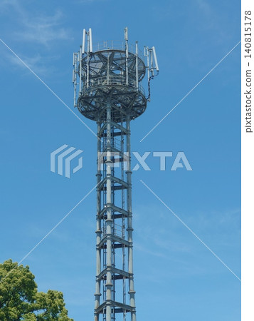 Communication image: Platinum band (Radio tower: base station) Communication image: Platinum band (Radio tower: base station) 140815178