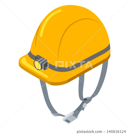 Yellow work helmet with headlights Yellow work helmet with headlights 140816124