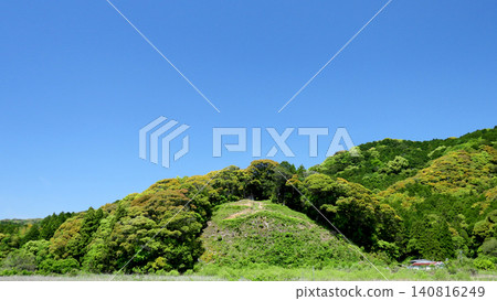 鬱鬱蔥蔥的鄉村景色,正值新葉萌發的季節。 鬱鬱蔥蔥的鄉村景色,正值新葉萌發的季節。 140816249