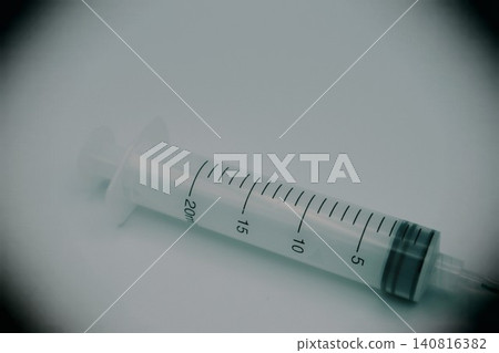 Close-up of a syringe Close-up of a syringe 140816382