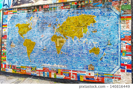 Rio de Janeiro Brazil City Street Art Graffiti and Paintings. Rio de Janeiro Brazil City Street Art Graffiti and Paintings. 140816449