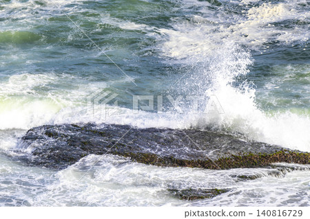 Ipanema Beach Water Waves and Rocks Rio de Janeiro Brazil. Ipanema Beach Water Waves and Rocks Rio de Janeiro Brazil. 140816729