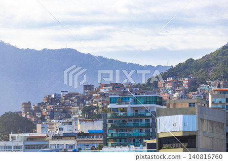 Rio de Janeiro Brazil Ipanema Leblon City Cityscape Skyline Panorama. Rio de Janeiro Brazil Ipanema Leblon City Cityscape Skyline Panorama. 140816760
