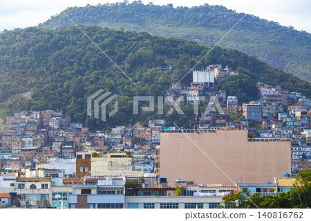 Rio de Janeiro Brazil Ipanema Leblon City Cityscape Skyline Panorama. 140816762