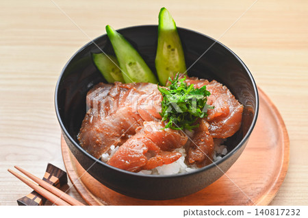Pickled bowl of bincho tuna Pickled bowl of bincho tuna 140817232