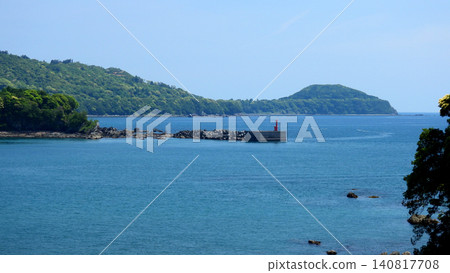 A view of a lighthouse in early summer A view of a lighthouse in early summer 140817708