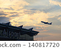 A landscape with an airplane A landscape with an airplane 140817720