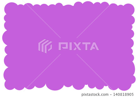 Lilac fluffy frame Lilac fluffy frame 140818905