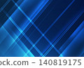 Abstract dark blue background with glowing lines concept series  140819175
