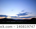 Beautiful twilight sky 140819747