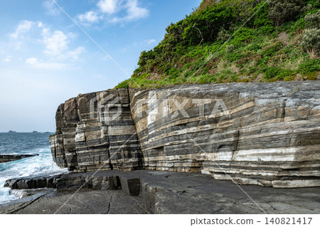 Yamaguchi Prefecture / The stunningly beautiful geological formation "Susa Hornfels" Yamaguchi Prefecture / The stunningly beautiful geological formation "Susa Hornfels" 140821417