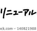 A handwritten message: "Renewal." Warm, handwritten lettering. 140821988