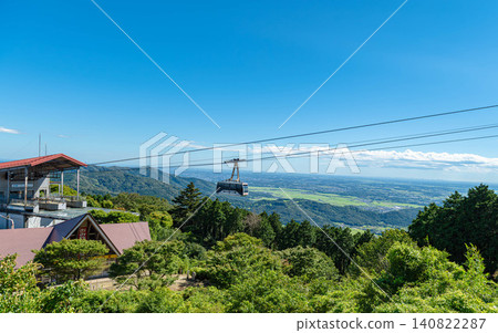 Tsukuba Mountain Ropeway Tsutsujigaoka Station and panoramic view 140822287