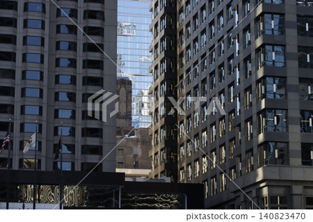 Architecture in the downtown of Chicago, Illinois Architecture in the downtown of Chicago, Illinois 140823470
