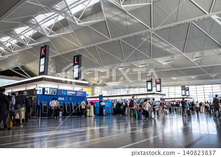 中部國際機場 - 國內出發大廳 中部國際機場 - 國內出發大廳 140823837