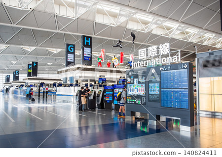 中部國際機場 - 國際出發大廳 中部國際機場 - 國際出發大廳 140824411