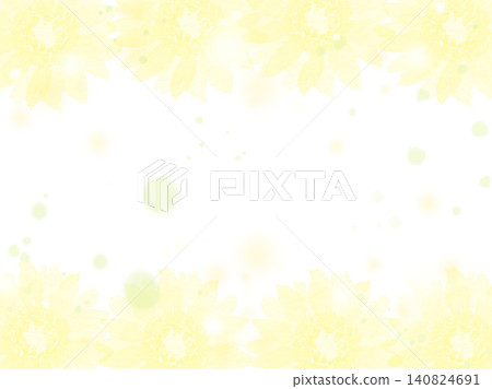 A watercolor background featuring sunflowers. A beautiful summer-themed frame with sparkling orbs and bokeh, perfect for adding text. A watercolor background featuring sunflowers. A beautiful summer-themed frame with sparkling orbs and bokeh, perfect for adding text. 140824691