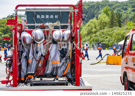 Fire training water spray training 140825235