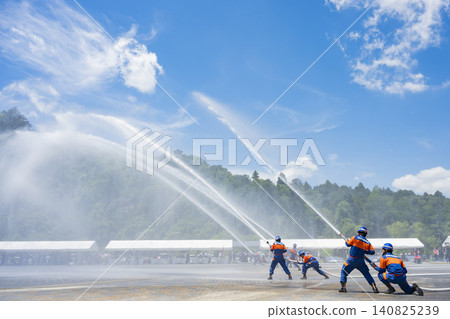 Fire training water spray training Fire training water spray training 140825239