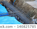 Reinforcement of underground beams (construction work) 140825785