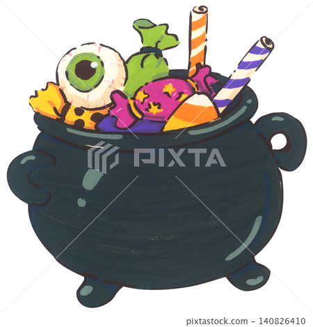 Halloween Candy Illustration Halloween Candy Illustration 140826410
