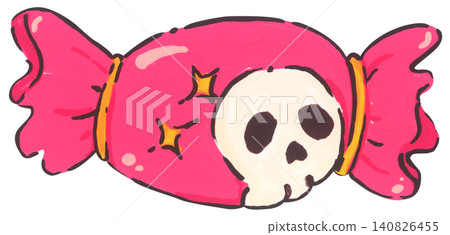 Halloween Candy Illustration 140826455