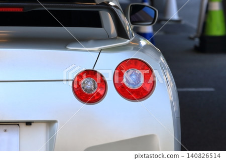 Car tail lights Car tail lights 140826514