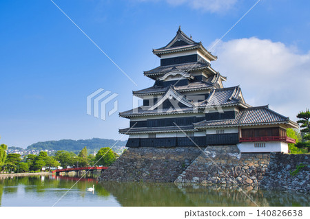 [Nagano Prefecture] Matsumoto Castle in Summer 140826638