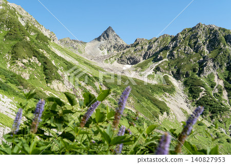From the Tenguhara route of Mt. Yarigatake 140827953