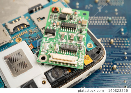 Repairing and upgrade circuit mainboard of notebook, electronic, computer hardware and technology. Repairing and upgrade circuit mainboard of notebook, electronic, computer hardware and technology. 140828236