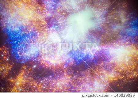 Background material: Space, nebulae, colorful, rainbow-colored light (image) Background material: Space, nebulae, colorful, rainbow-colored light (image) 140829089