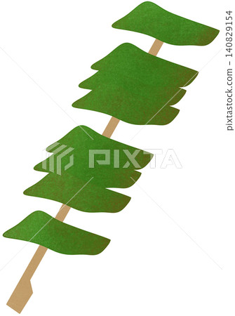 vegetable skewer illustration 140829154