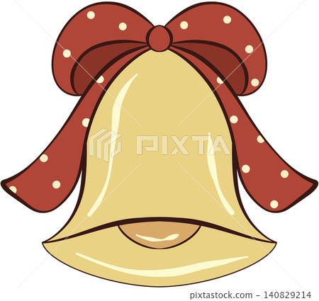 golden Christmas bell golden Christmas bell 140829214
