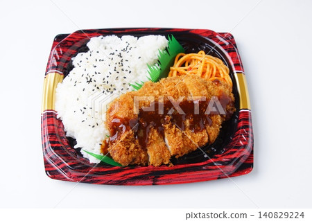 Loin pork cutlet bento Loin pork cutlet bento 140829224