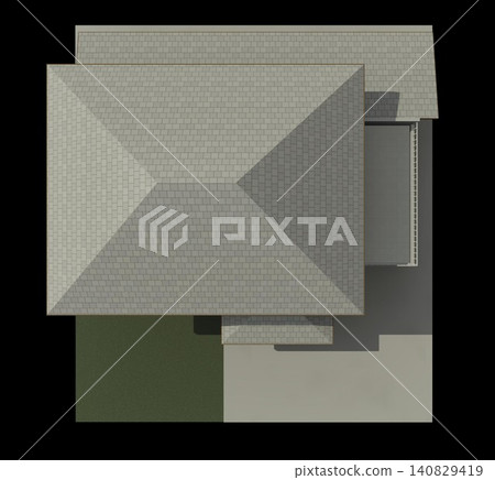 3D illustration of residential project 3D illustration of residential project 140829419