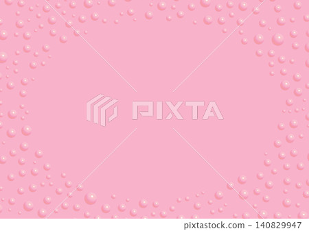 Pop and cute polka dot oval frame background Pop and cute polka dot oval frame background 140829947
