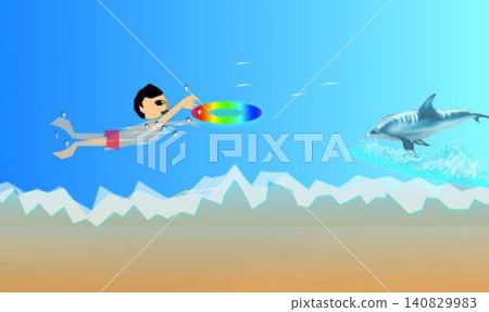 在海裡游泳 在海裡游泳 140829983