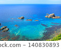 Shakotan Cape Shimowake Coast 140830893