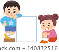 A boy leaning against a whiteboard; a girl sitting cross-legged. 140832516
