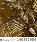 People passing through the Omotesando intersection 140832964