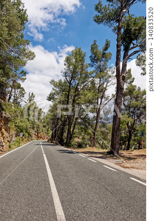 Mountain road to Sa Calobra - Mallorca Mountain road to Sa Calobra - Mallorca 140833520